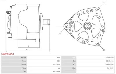 Alternator Audi A4 B7 Avant · Mercedes-Benz VARIO Bus · Mercedes-Benz VARIO Van