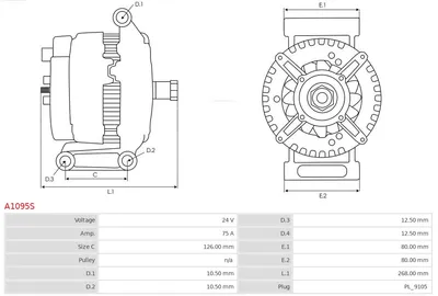 Alternator AS-PL A1095S