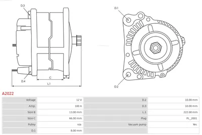Alternator Opel CORSA C · Opel COMBO Box Body/MPV · Opel CORSA C Hatchback Van