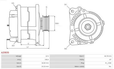 Alternator Porsche PANAMERA · Porsche CAYENNE · Porsche MACAN
