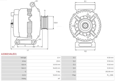 Alternator Mercedes-Benz C-CLASS · Mercedes-Benz C-CLASS T-Model · Mercedes-Benz E-CLASS