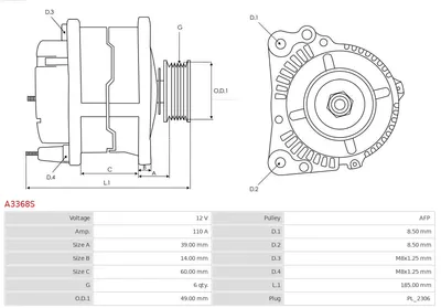 Alternator Audi A1 · Audi A1 Sportback · Seat LEON