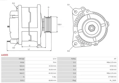 Alternator Ford ESCORT V · Ford ESCORT V Turnier · Ford ESCORT V Saloon