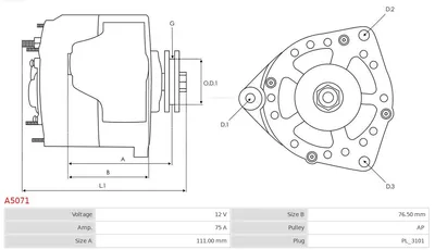 Alternator Mercedes-Benz 124 Coupe · Mercedes-Benz 124 Saloon · Mercedes-Benz 124 T-Model