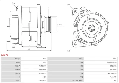 Alternator Suzuki JIMNY Closed Off-Road Vehicle