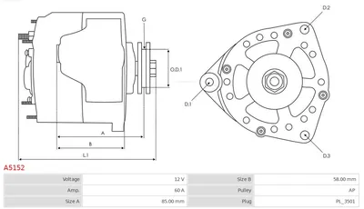 Alternator Honda CIVIC III Saloon · Honda CIVIC IV Saloon · Honda CIVIC IV Hatchback