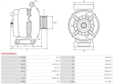 Alternator Honda CR-V II · Honda ACCORD VII · Honda ACCORD VII Tourer