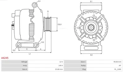 Alternative AS-PL A6245