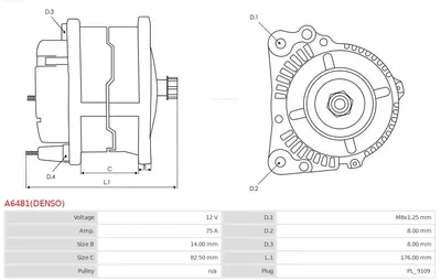 Alternator Audi A3 · Audi A3 Convertible · Chevrolet MATIZ