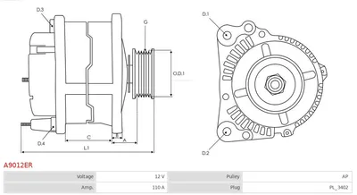 Alternator Ford FOCUS I · Ford FOCUS I Turnier · Ford FOCUS I Saloon