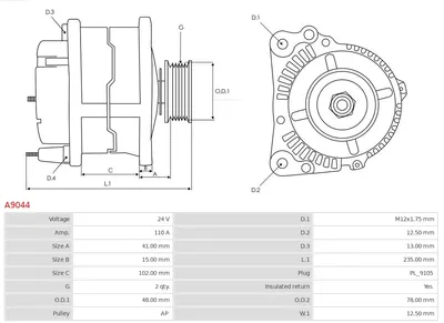 Alternative AS-PL A9044