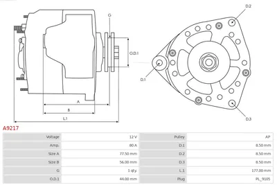 Alternative AS-PL A9217