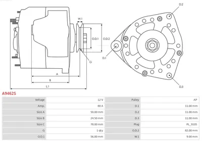 Alternative AS-PL A9462S