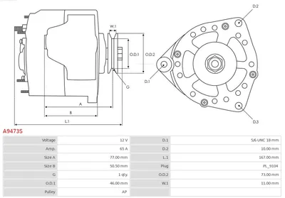 Alternative AS-PL A9473S