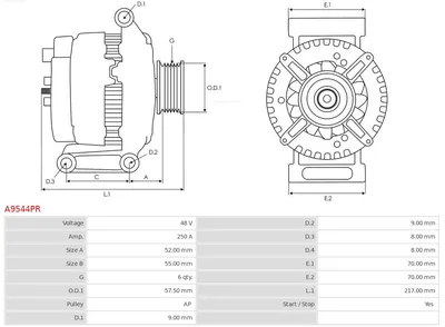 Alternator Audi Q7 · Audi A8 D5 · Audi A7 Sportback