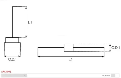 Rectifier, alternator AS-PL ARC4001