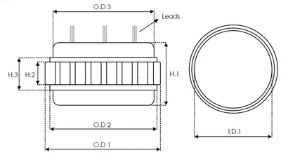 Stator, generator AS-PL AS3060PR