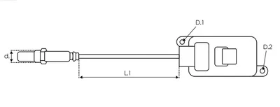 NOx Sensor, urea injection Opel ANTARA A · Opel INSIGNIA A · Opel INSIGNIA A Saloon
