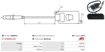 NOx Sensor, urea injection Opel INSIGNIA A · Opel INSIGNIA A Saloon · Opel INSIGNIA A Sports Tourer