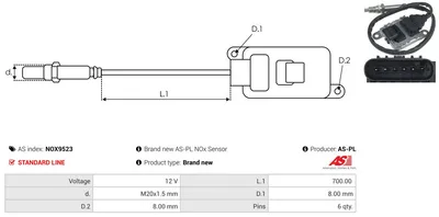 NOx Sensor, urea injection Opel ANTARA A · Opel INSIGNIA A · Opel INSIGNIA A Saloon