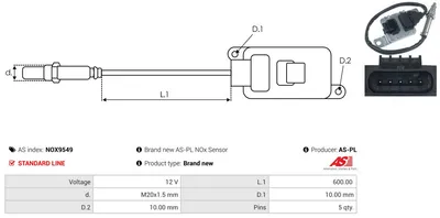 NOx Sensor, urea injection Audi A4 B9 · Audi A4 B9 Avant · Audi A4 Allroad B9