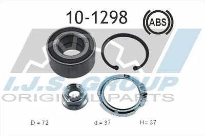 Wheel Bearing Kit Mercedes-Benz CITAN Mixto · Mercedes-Benz CITAN Box Body/MPV · Mercedes-Benz CITAN MPV