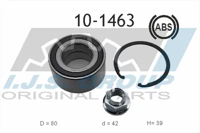 Wheel Bearing Kit Renault MEGANE III Hatchback · Renault MEGANE III Coupe · Renault MEGANE III Grandtour