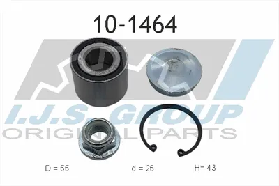 Wheel Bearing Kit Renault MODUS / GRAND MODUS · Renault CLIO III Grandtour · Renault LOGAN I