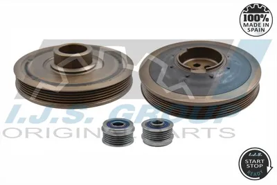 Belt Pulley, crankshaft Toyota AVENSIS Saloon · Toyota AVENSIS Estate · Toyota VERSO