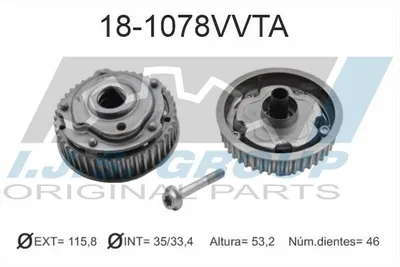 Camshaft Adjuster Alfa Romeo 159 · Alfa Romeo 159 Sportwagon · Fiat CROMA
