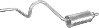 Rear Muffler Ford TAUNUS V · Ford TAUNUS · Ford TAUNUS Coupe