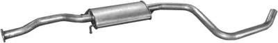 Centre Muffler Ford ESCORT VI · Ford ESCORT VI Saloon · Ford ESCORT VI Turnier