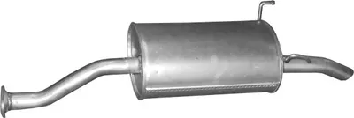 Rear Muffler Honda CIVIC VII Saloon