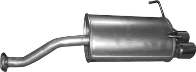 Rear Muffler Honda CIVIC VII Hatchback
