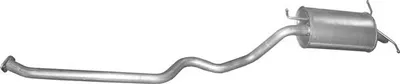 Rear Muffler Hyundai SANTA FÉ I