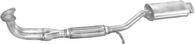 Front Muffler Hyundai PONY · Hyundai PONY / EXCEL Saloon
