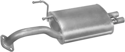 Rear Muffler Hyundai COUPE I
