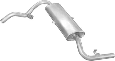 Rear Muffler Lada NIVA Closed Off-Road Vehicle