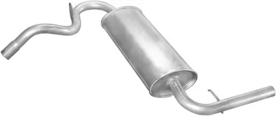 Rear Muffler Lada NIVA Closed Off-Road Vehicle