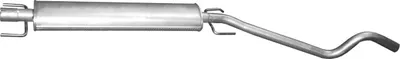 Centre Muffler Opel ASTRA G Estate