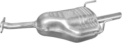 Rear Muffler Opel ASTRA G Estate