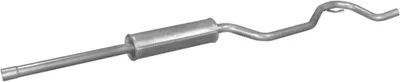 Centre Muffler Opel VECTRA C · Opel VECTRA C GTS
