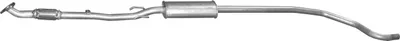 Centre Muffler Opel CORSA D