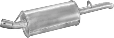 Rear Muffler Opel REKORD E