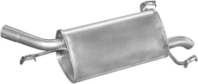 Rear Muffler Opel CORSA C