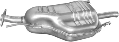 Rear Muffler Opel ASTRA G Hatchback