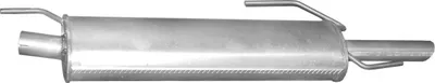 Rear Muffler Opel ASTRA F Convertible
