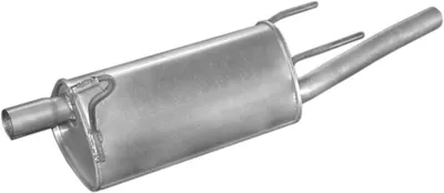 Rear Muffler Vauxhall COMBO Mk II Box Body/MPV · Vauxhall CORSAVAN Mk II Hatchback Van · Opel COMBO Box Body/MPV