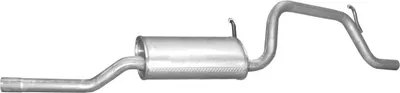 Rear Muffler Opel AGILA