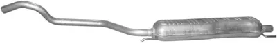 Centre Muffler Opel ZAFIRA A MPV · Opel ZAFIRA / ZAFIRA FAMILY B · Vauxhall ZAFIRA Mk II